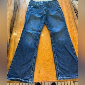 Ariat Paisley Blue Denim Jeans